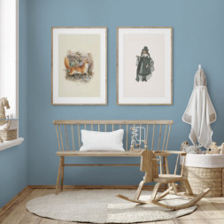 Краска Lanors Mons «Dusty Blue» (Пыльный синий), 74